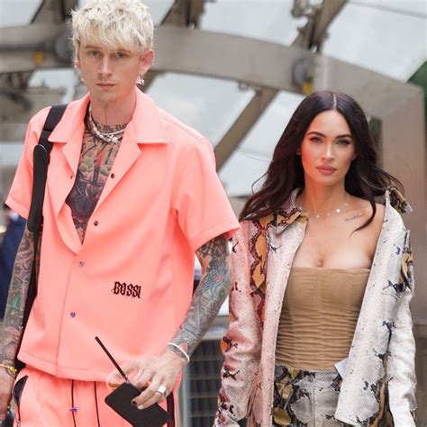 Megan Fox and Machine Gun Kelly Prove Their Love .